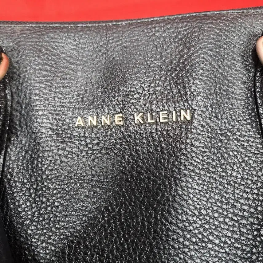 [BUNJANG] Anne Klein Black Tote Bag / 앤클라인 블랙 토트백 가방
