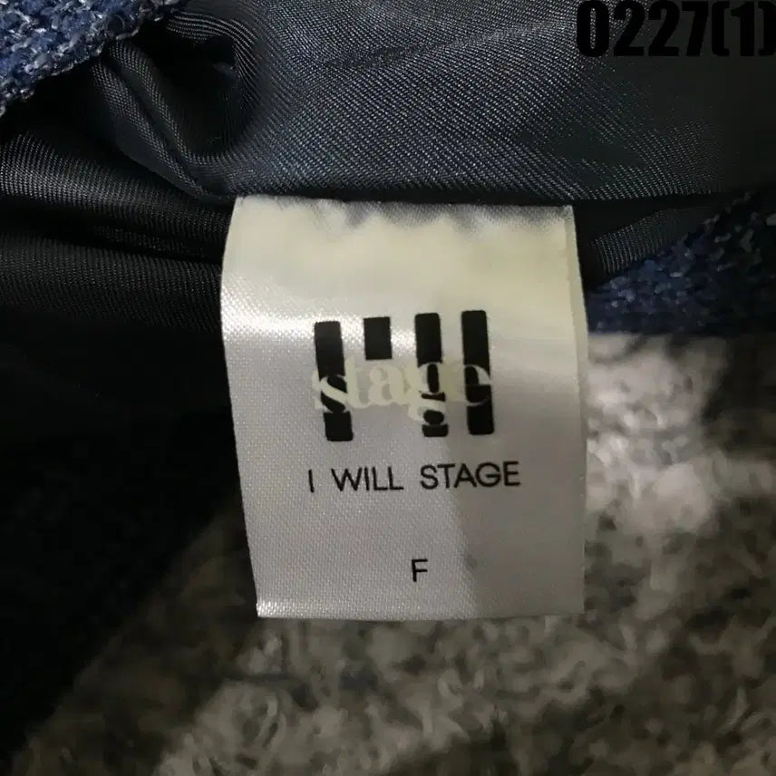 [BUNJANG] Stage Casual Blue Blouson Jacket / stage 캐주얼 블루종 자켓 F