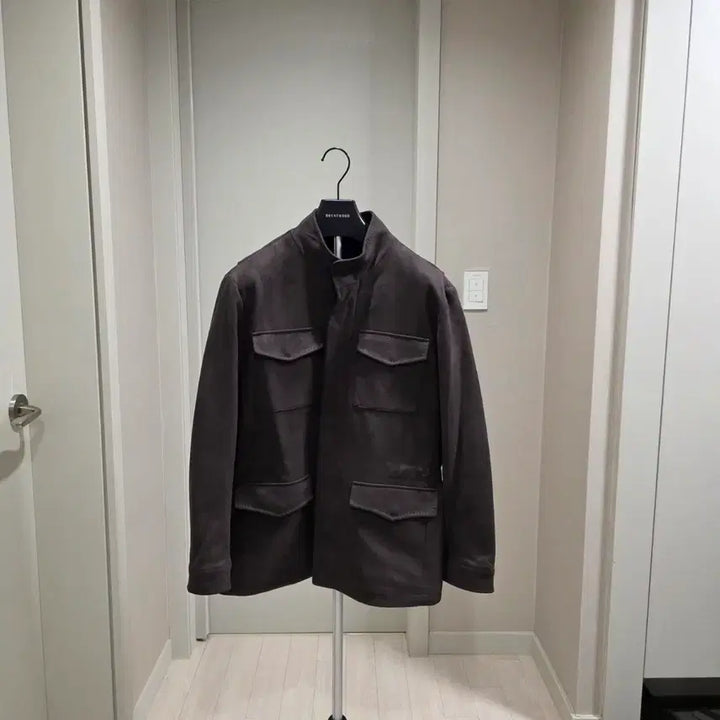 [BUNJANG] Men's Suede Jacket (Size 100) / 남자 스웨이드 자켓 사이즈 100