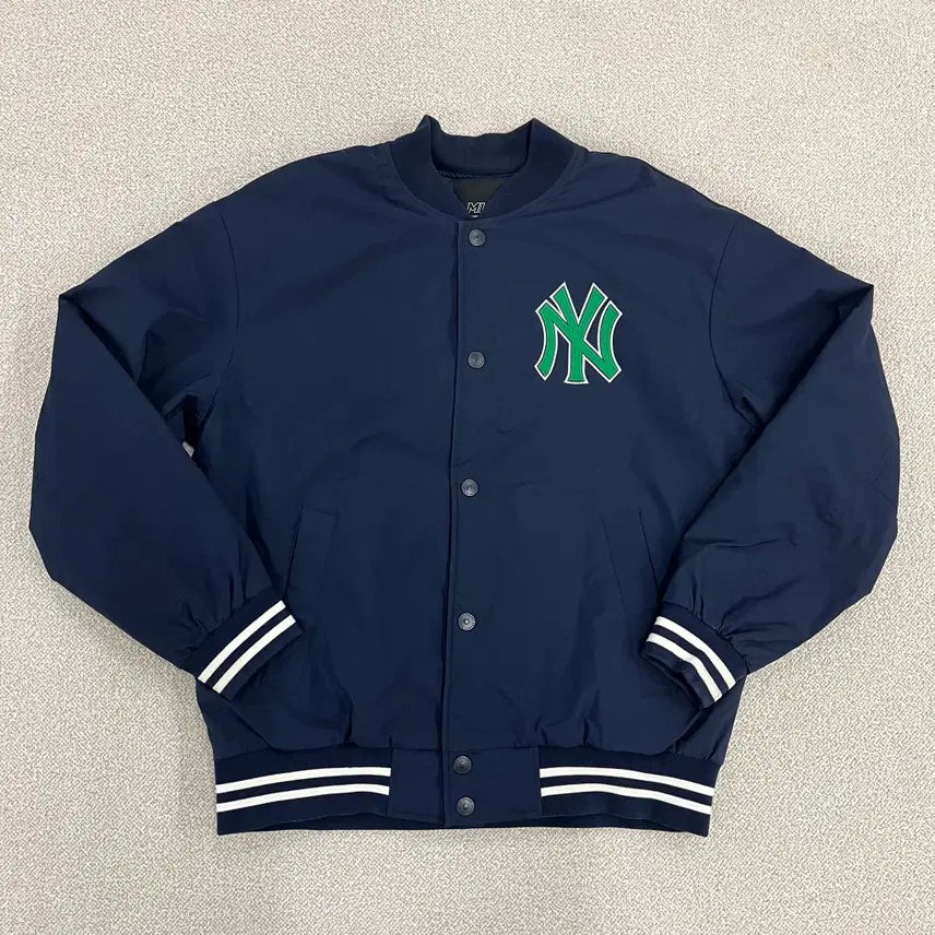 [BUNJANG] MLB Varsity Jacket / M MLB 엠엘비 블루종 바시티 점퍼 0130M1