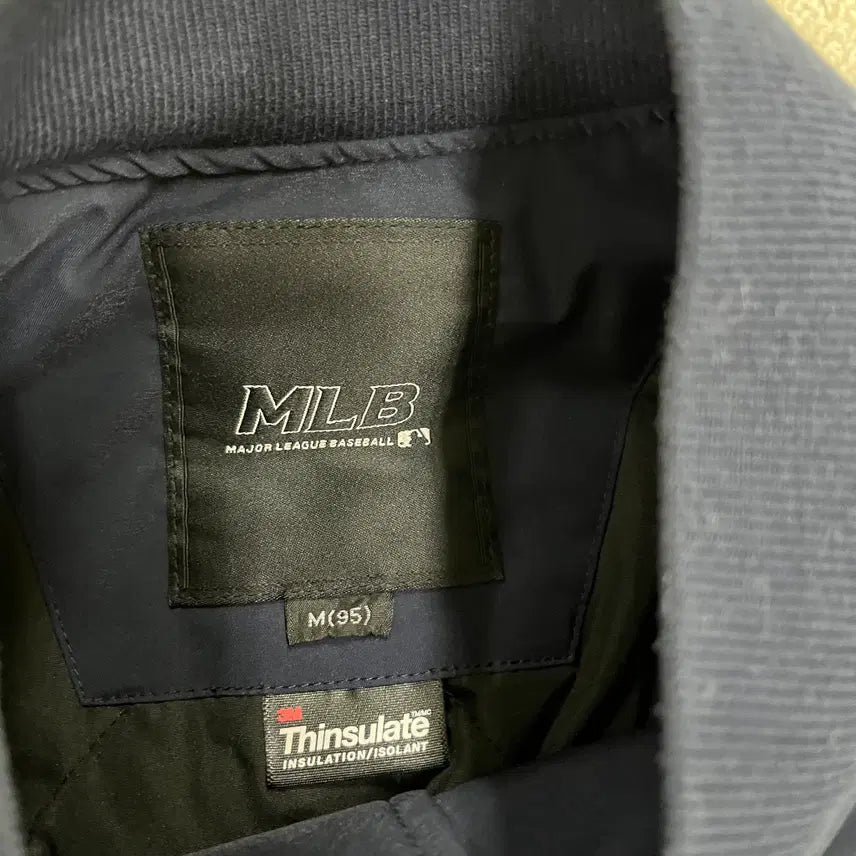 [BUNJANG] MLB Varsity Jacket / M MLB 엠엘비 블루종 바시티 점퍼 0130M1