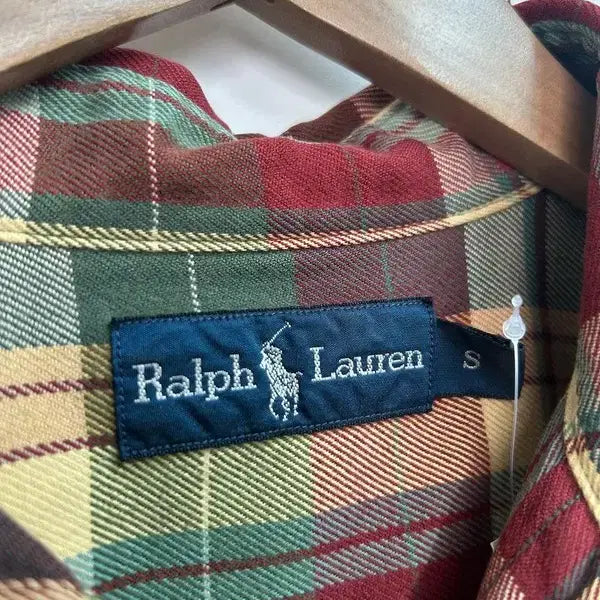 [BUNJANG] Polo Ralph Lauren Flannel Check Shirt / 스몰  폴로 랄프 로렌 남성용 플란넬 체크 셔츠
