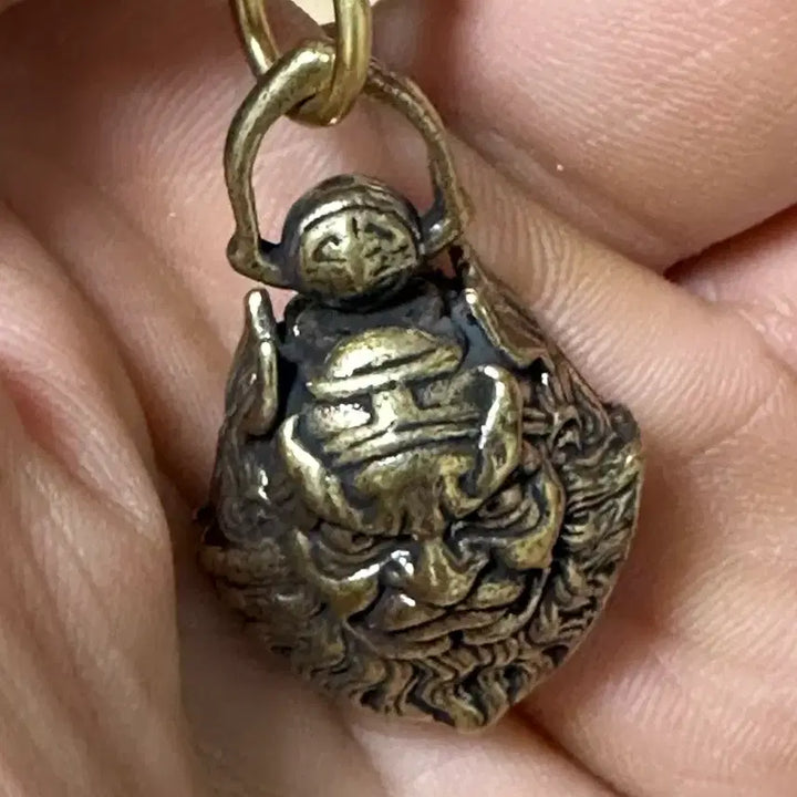 [BUNJANG] Brass Bell Keyring / 황동 종욱 방울 키링