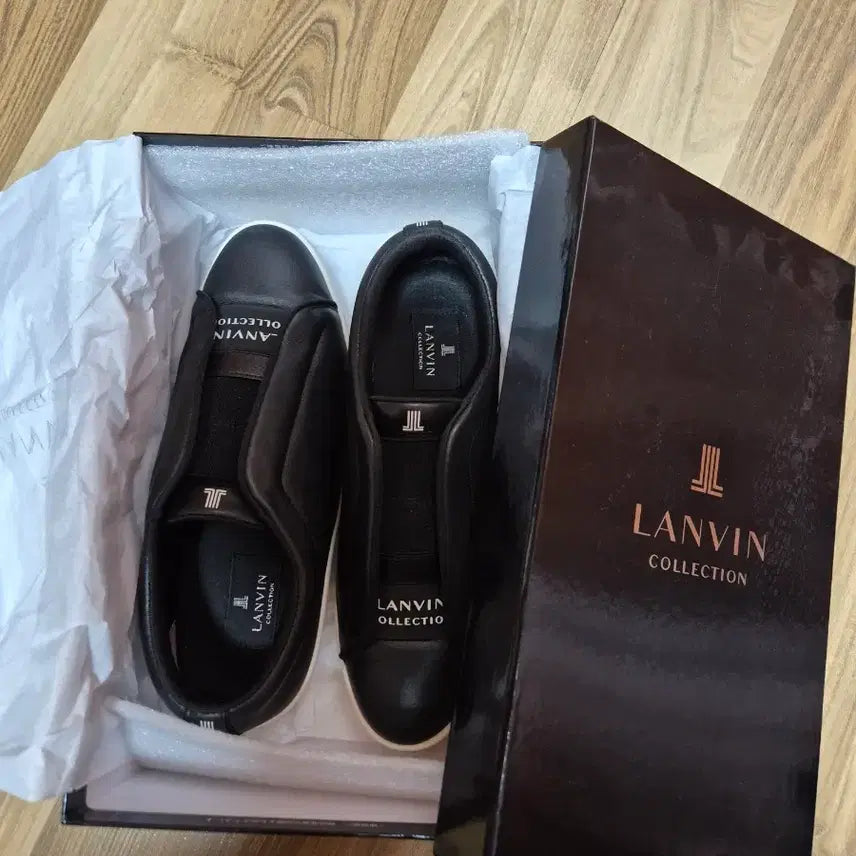 [BUNJANG] LANVIN COLLECTION Leather Sneakers / 일본 LANVIN COLLECTION 랑방 컬렉션 가죽 스니커즈