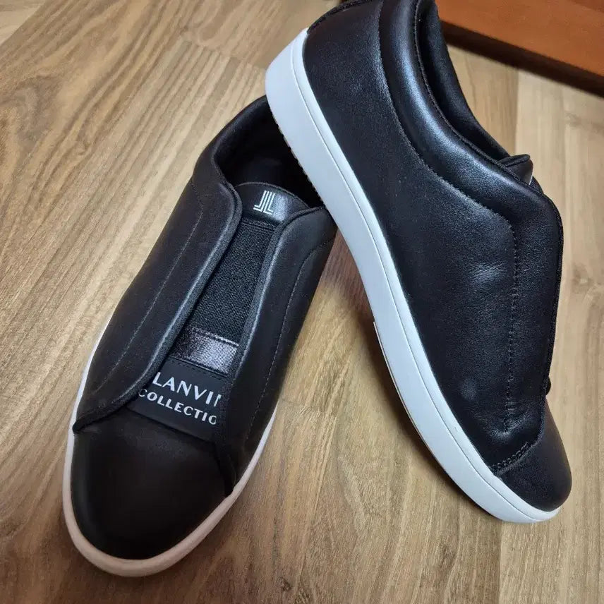 [BUNJANG] LANVIN COLLECTION Leather Sneakers / 일본 LANVIN COLLECTION 랑방 컬렉션 가죽 스니커즈