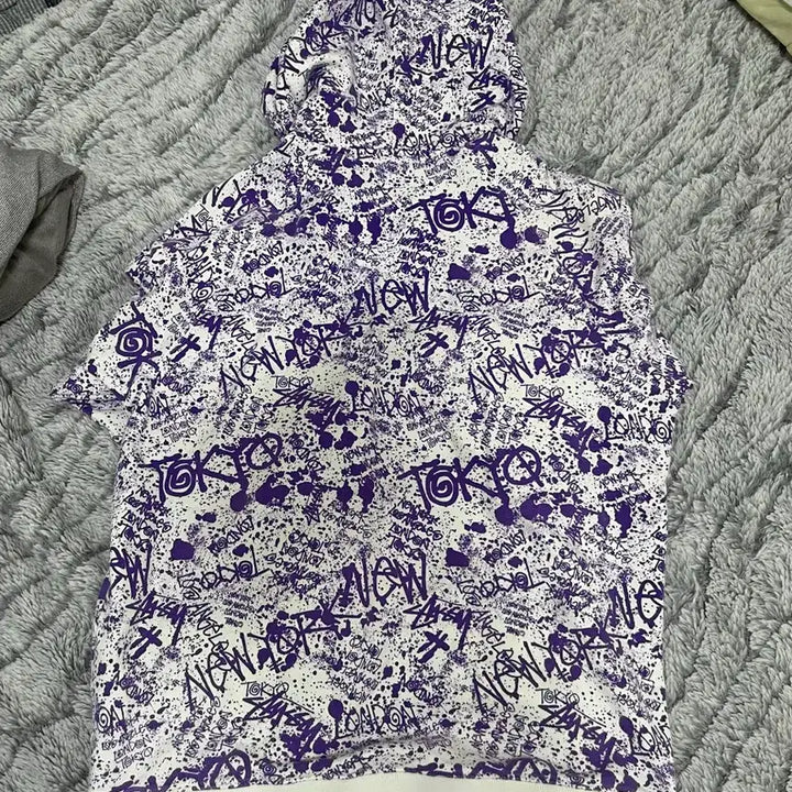 [BUNJANG] Stussy Graffiti Hoodie / 스투시 낙서 후드집업 판매 교신