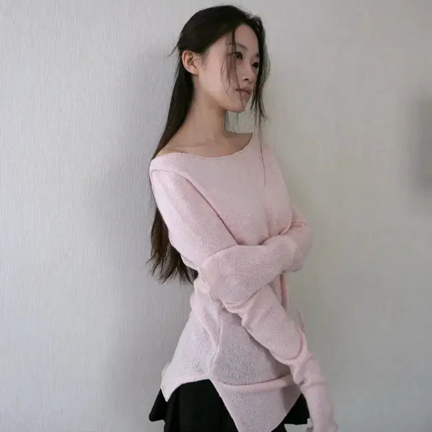 [BUNJANG] Baby Lab Slender T-Shirt Pink / 베이비랩 슬랜더티 핑크  slender t