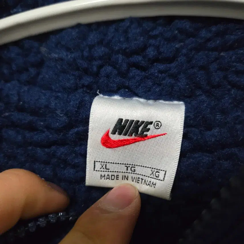 [BUNJANG] Nike Old School Big Logo Long Jumper / 나이키 올드스쿨 빅로고 롱 점퍼 / 남성 점퍼 / 남자 점퍼