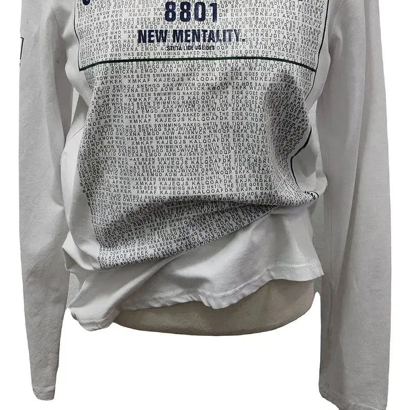 [BUNJANG] DENIM European Imported Long Sleeve Tee (Women's) / DENIM 유럽수입 긴팔 티 여 66 J3372