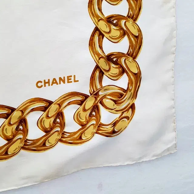 [BUNJANG] CHANEL Silk Scarf / CHANEL 샤넬 실크 스카프
