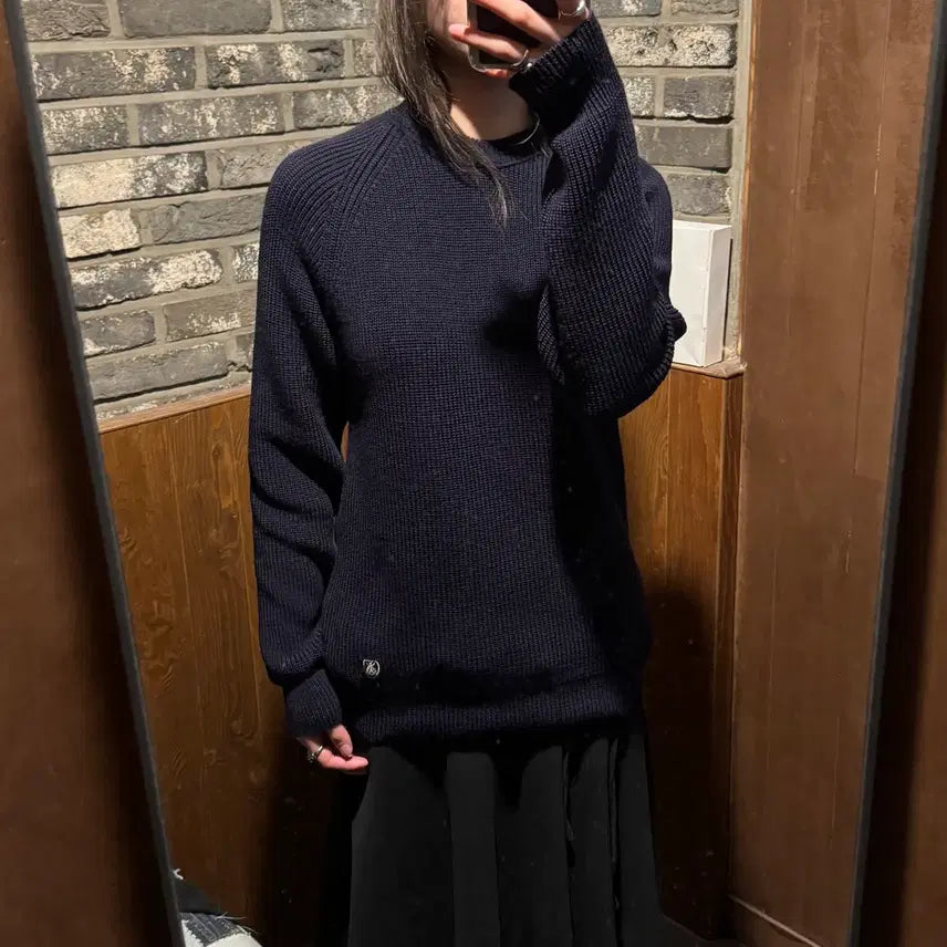 [BUNJANG] Orcival Heavy Wool Raglan Knit / 5) 오르치발(Orcival) 헤비 울 래글런 니트
