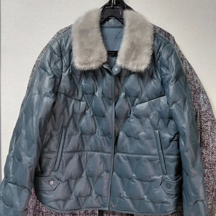 [BUNJANG] Leather Jacket / 여성양가죽점퍼