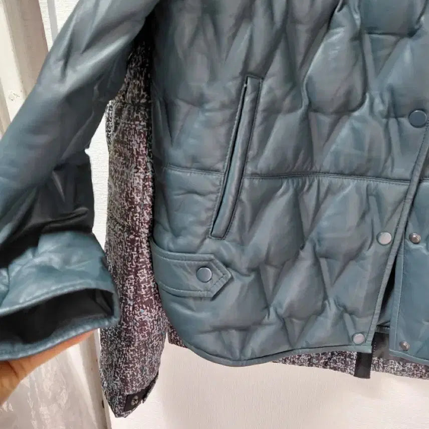 [BUNJANG] Leather Jacket / 여성양가죽점퍼