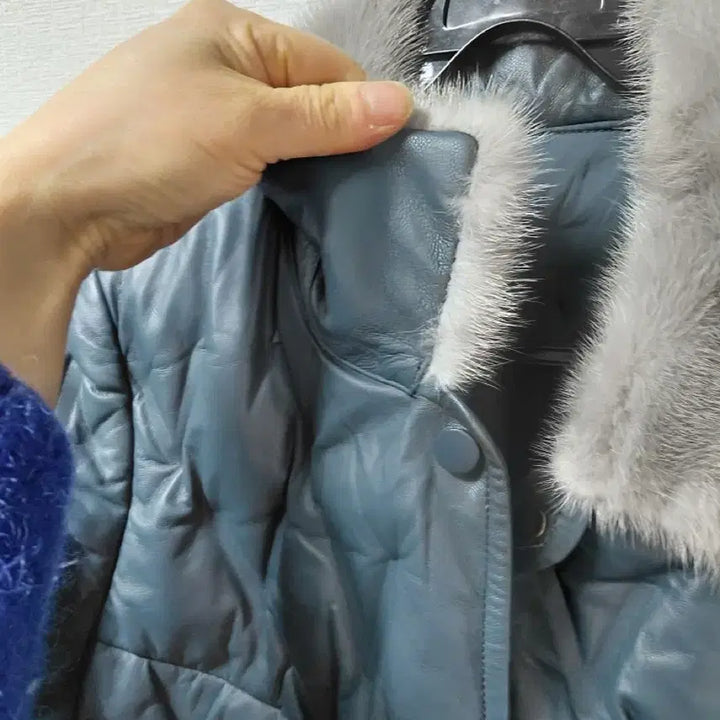 [BUNJANG] Leather Jacket / 여성양가죽점퍼