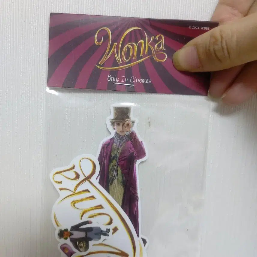 [BUNJANG] CGV Wonka Sticker Set / CGV영화 웡카스티커 윌리웡카 찰리와초코렛공장