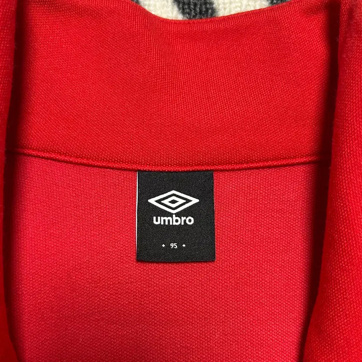 [BUNJANG] Umbro Red Track Jacket / 엄브로 레드 트랙 자켓