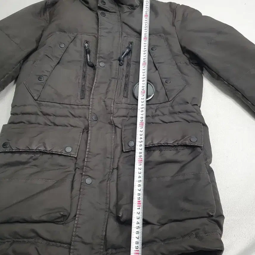 [BUNJANG] CP Company Goggle Down Parka Jacket Khaki 105 / CP컴퍼니 패딩 고글 다운 야상 자켓 카키 105