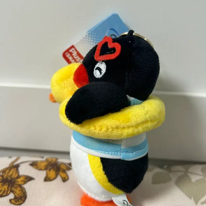 [BUNJANG] Pingu Penguin Duck Tube Keychain / 핑구 Pingu 펭귄 오리튜브 키링10cm