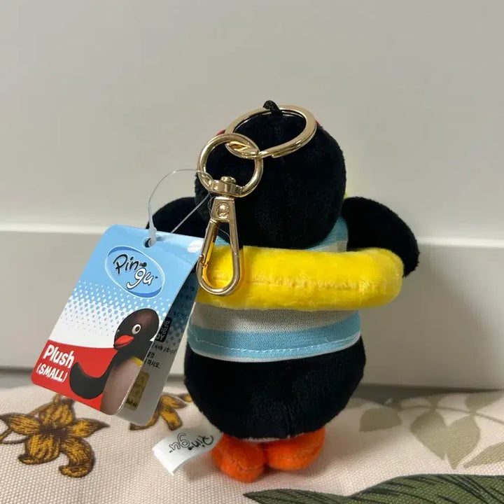 [BUNJANG] Pingu Penguin Duck Tube Keychain / 핑구 Pingu 펭귄 오리튜브 키링10cm