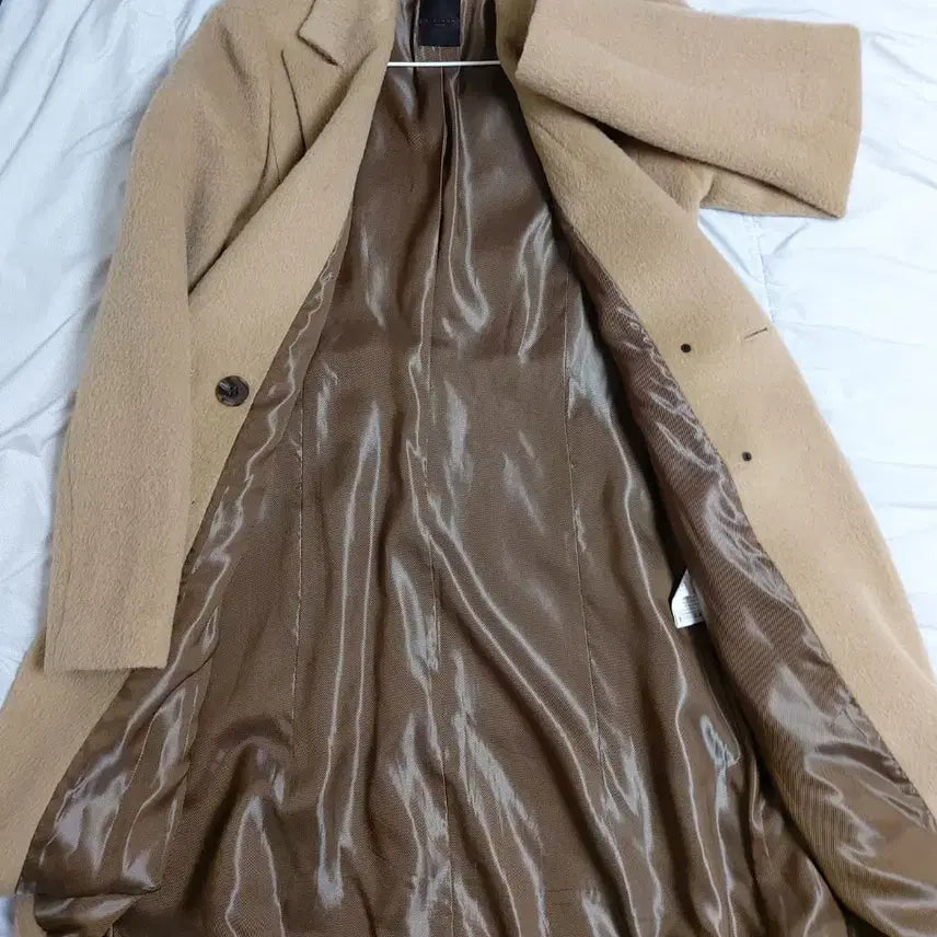 [BUNJANG] Minimum Alpaca Blend Coat / 여성 모알파카코트 55 미니멈 베이지브라운