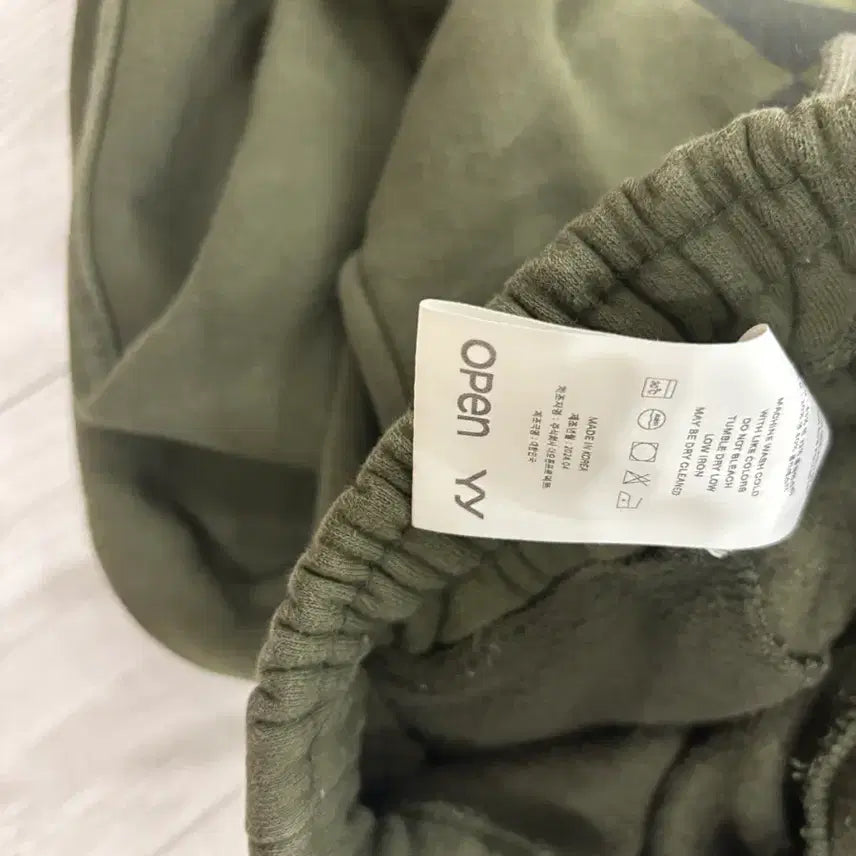 [BUNJANG] Open yy Argyle Training Pants / Open yy 트레이닝 팬츠 그린