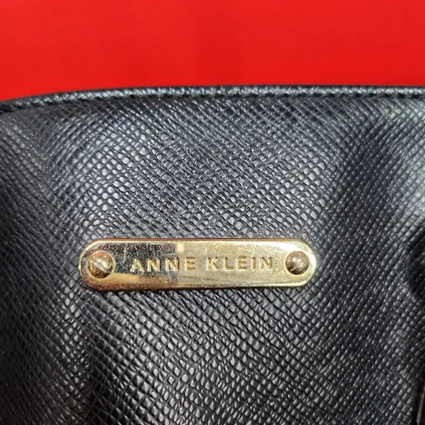 [BUNJANG] Anne Klein Black Tote Shoulder Bag / 앤클라인 블랙 토트백 숄더백 체인 스트랩