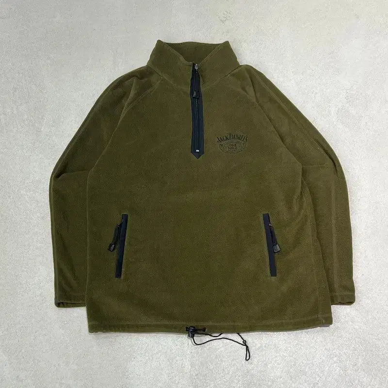 [BUNJANG] Jack Daniel's Fleece Anorak / 잭다니엘 플리스 아노락 s09972