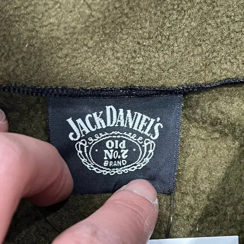 [BUNJANG] Jack Daniel's Fleece Anorak / 잭다니엘 플리스 아노락 s09972