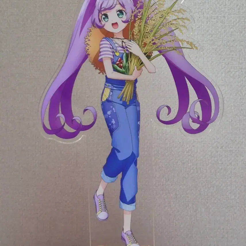 [BUNJANG] Pripara Lalala Rice Farming Acrylic Standee / 프리파라 라라 벼농사 아크릴