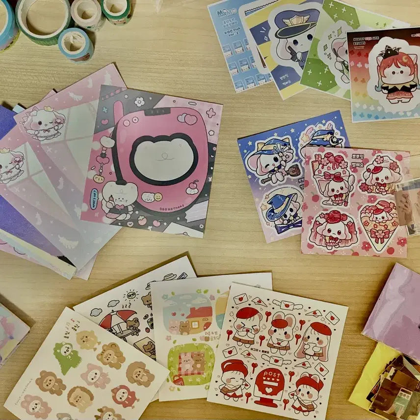 [BUNJANG] Assorted Stationery Supplies Bundle / 다꾸 용품 처분