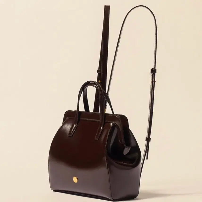 [BUNJANG] 르메메 Sackbo Backpack Deep Brown / 르메메 삭보 백팩 딥브라운 팝니다.