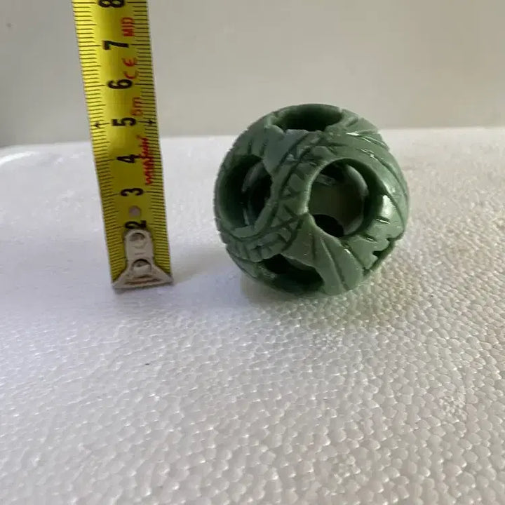 [BUNJANG] Jade Ornament with Nested Jade Pieces / 큰 옥속에 또 다른 옥들이 들어있는 옥조형/ 요316