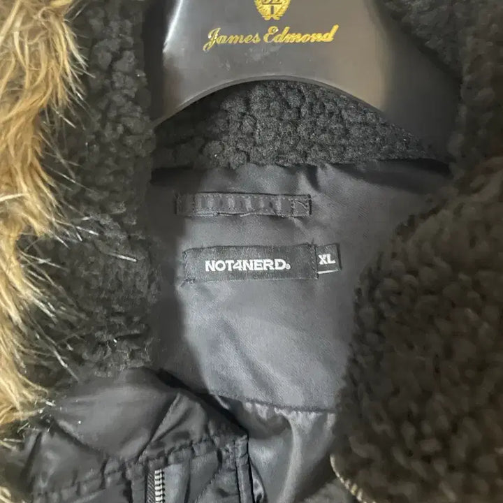 [BUNJANG] Not4nerd Bomber Jacket Black / 낫포너드 야상 봄버 자켓 블랙