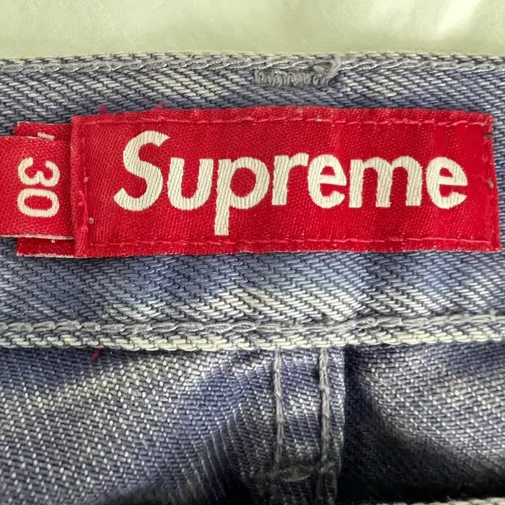 [BUNJANG] Supreme Purple Washed Denim Pants 30 / 슈프림 퍼플 워싱 데님 팬츠 30