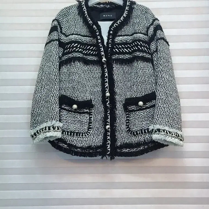 [BUNJANG] MINE Tweed Short Jacket / 마인> 트위드 숏자켓