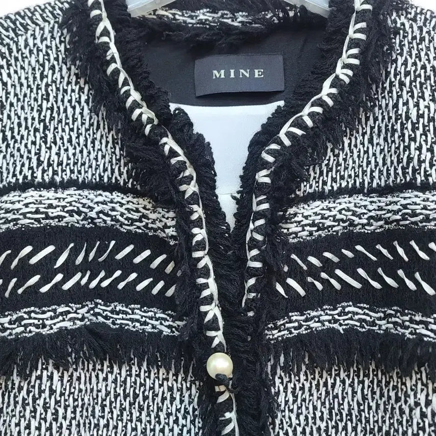 [BUNJANG] MINE Tweed Short Jacket / 마인> 트위드 숏자켓