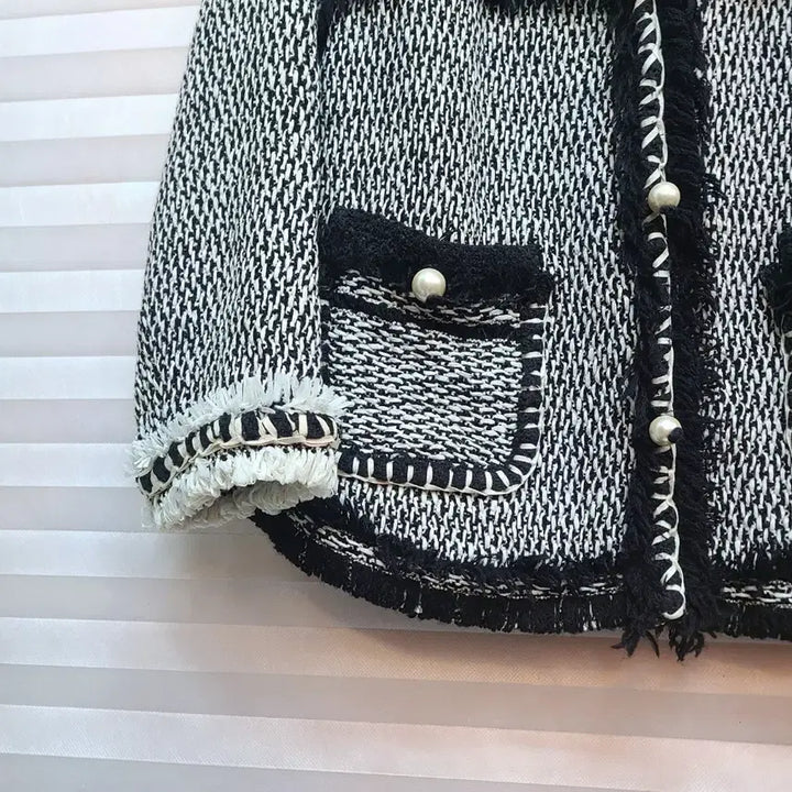 [BUNJANG] MINE Tweed Short Jacket / 마인> 트위드 숏자켓