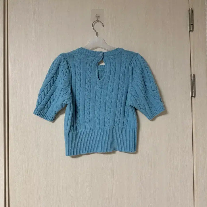 [BUNJANG] Reine Cobalt Blue Half Knit / 렌느 reine 코발트블루 하프 니트