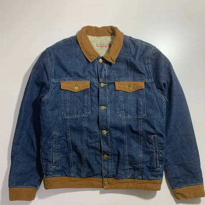 [BUNJANG] Zara Denim Contrast Lining Jacket / 자라 데님 배색 안감 자켓