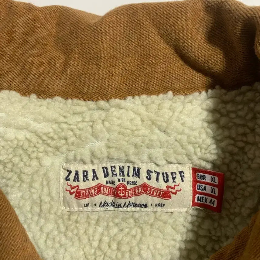 [BUNJANG] Zara Denim Contrast Lining Jacket / 자라 데님 배색 안감 자켓