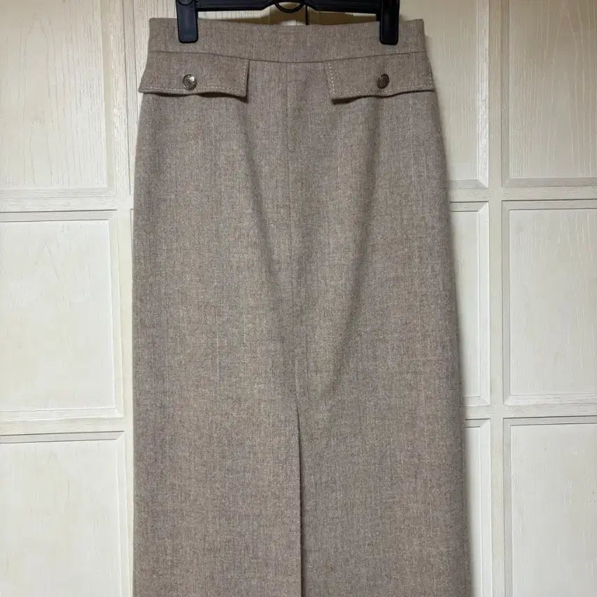 [BUNJANG] MICHAA Wool H-Line Skirt / 미샤H라인모직스커트