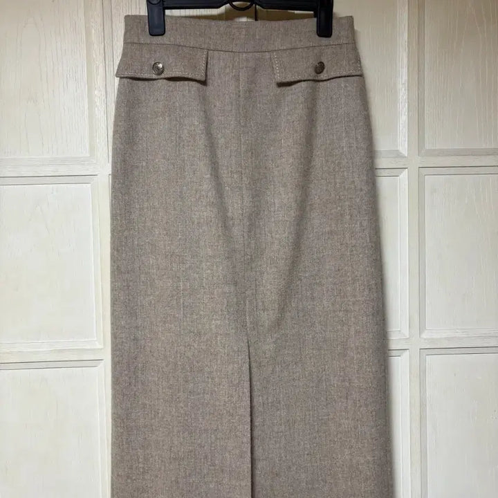 [BUNJANG] MICHAA Wool H-Line Skirt / 미샤H라인모직스커트