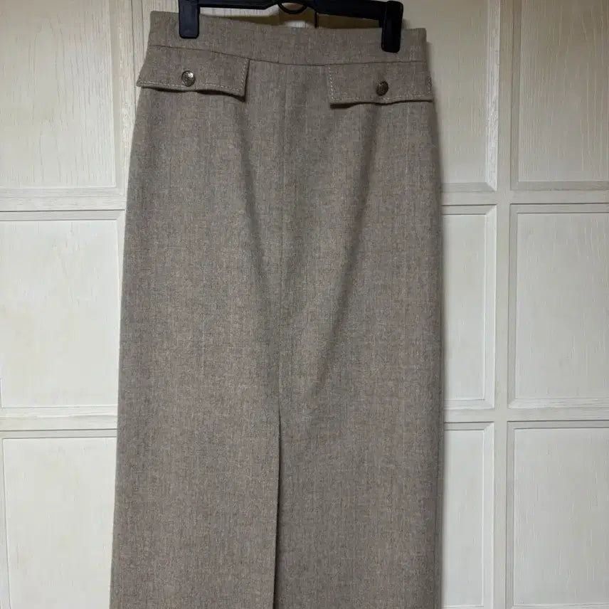 [BUNJANG] MICHAA Wool H-Line Skirt / 미샤H라인모직스커트