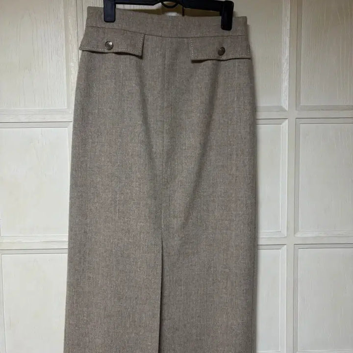 [BUNJANG] MICHAA Wool H-Line Skirt / 미샤H라인모직스커트