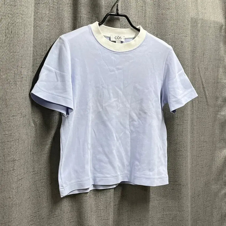 [BUNJANG] COS Cropped Short Sleeve T-shirt Lavender XS / (XS/라벤더) COS 코스 크롭 숏 반팔 티셔츠