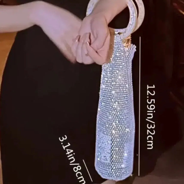 [BUNJANG] Ring Handle Cubic Mesh Bag / 링 핸들 큐빅 메쉬 가방(새상품)