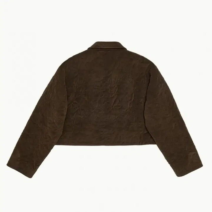 [BUNJANG] AMOMENTO Quilted Velvet Jacket / 아모멘토 플라워 퀼티드 벨벳 자켓