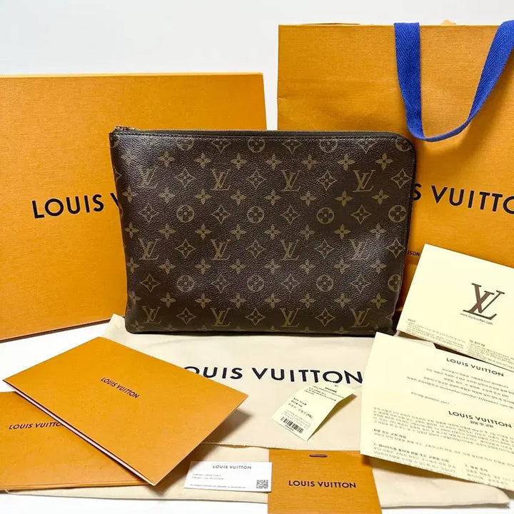 [BUNJANG] Louis Vuitton Monogram Etui Voyage MM Clutch / (정품)(새상품급,풀구성)루이비통 모노그램 에튀 보야주mm 클러치
