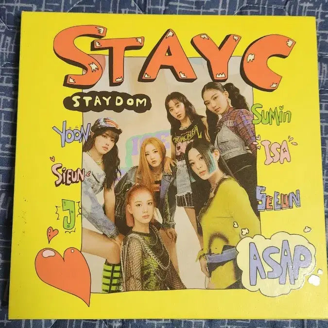 [BUNJANG] Stayc Unsealed Album Set / Stayc 개봉앨범 (포카 사진 참고)