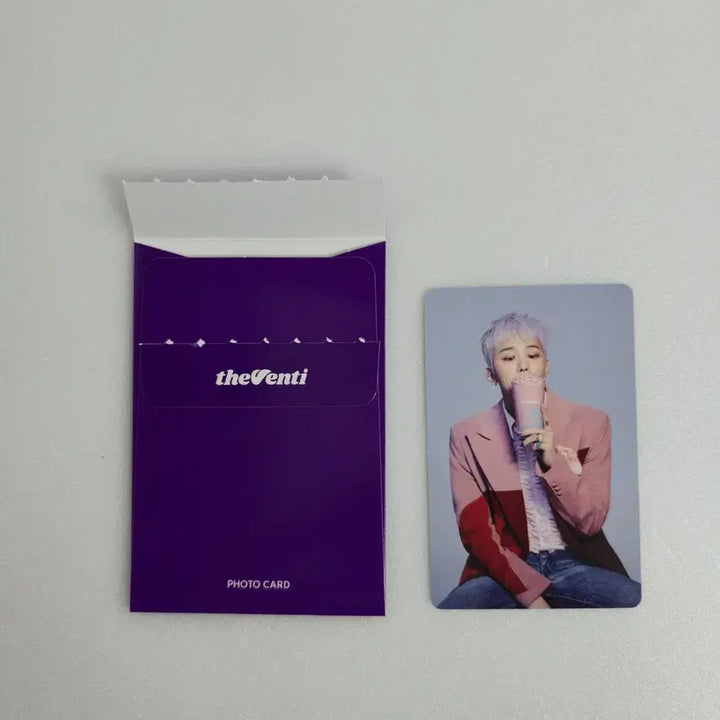 [BUNJANG] G-Dragon The Venti Collaboration Photocard Full Set (6 Cards) / G Dragon &amp; 더벤티 포토카드- 6장 Full Set